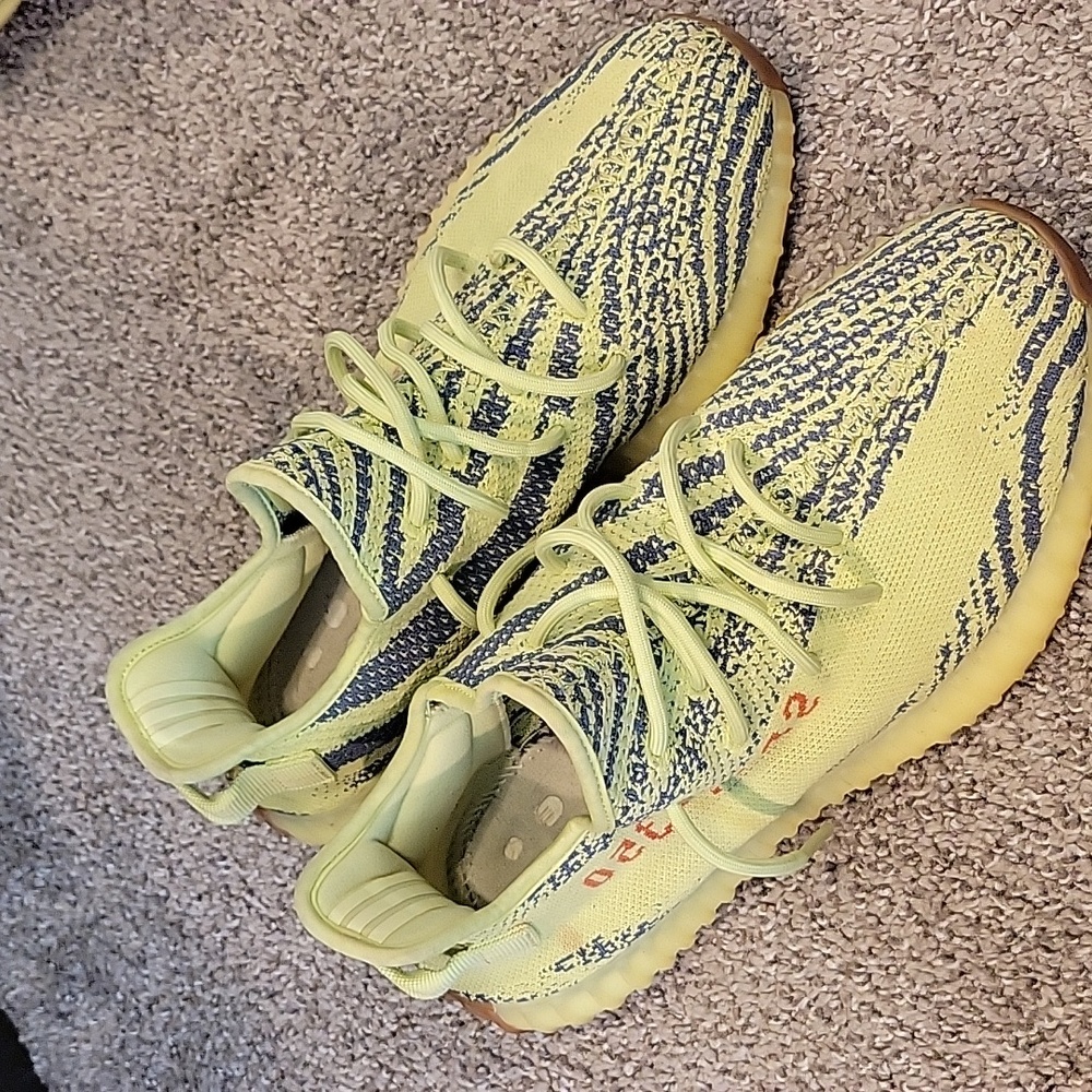 Yeezy Mens 350 Semi Frozen Yellow